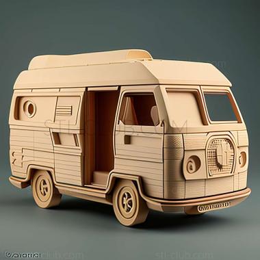 3D мадэль Nissan Caravan (STL)